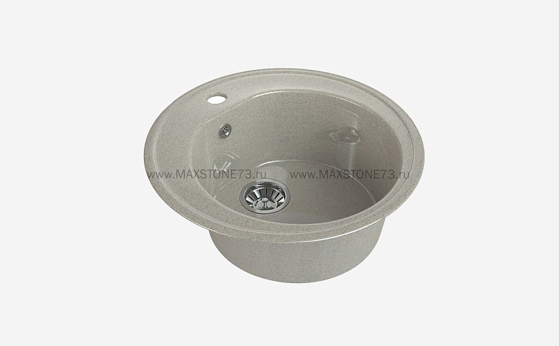 MAXSTONE Мойка глянцевая MS-2 (песочная) 505*505*200